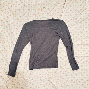 Women's lululemon Gray Long Sleeve Top